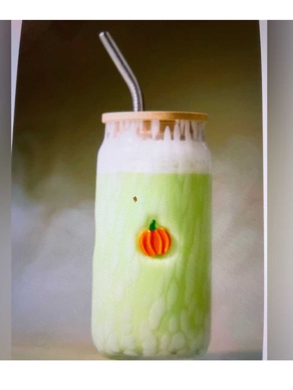 Anthropologie Pumpkin Mystic
Confetti Icon Juice Glass Tumbler with Lid